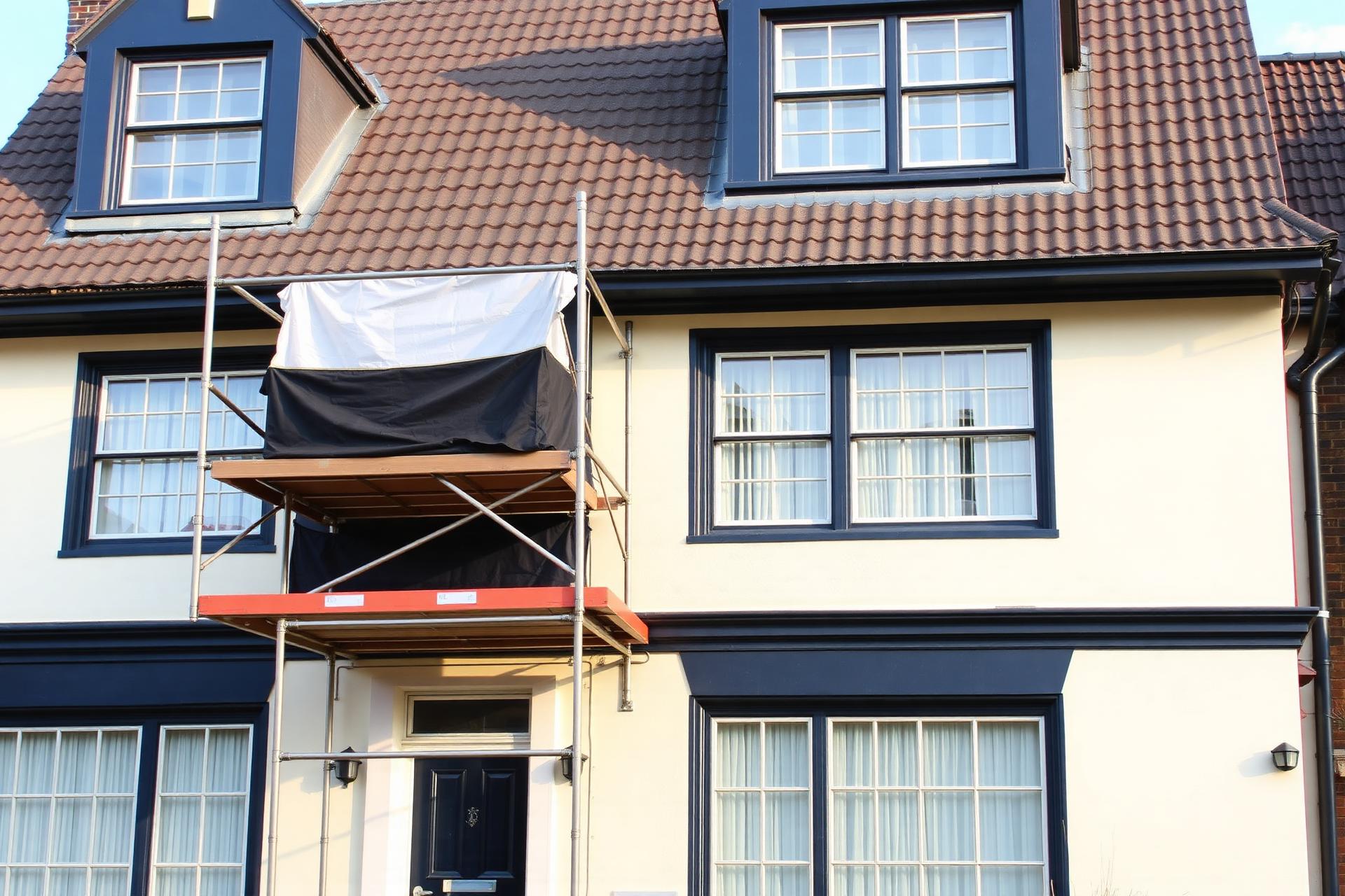 Schilderrenovatie gevel met A-merk verfsysteem in Oss en omgeving